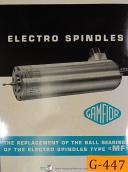 Gamfior-Gamfior MF, Electro Spindles Dismantling Operation Manual Year (1962)-MF-01